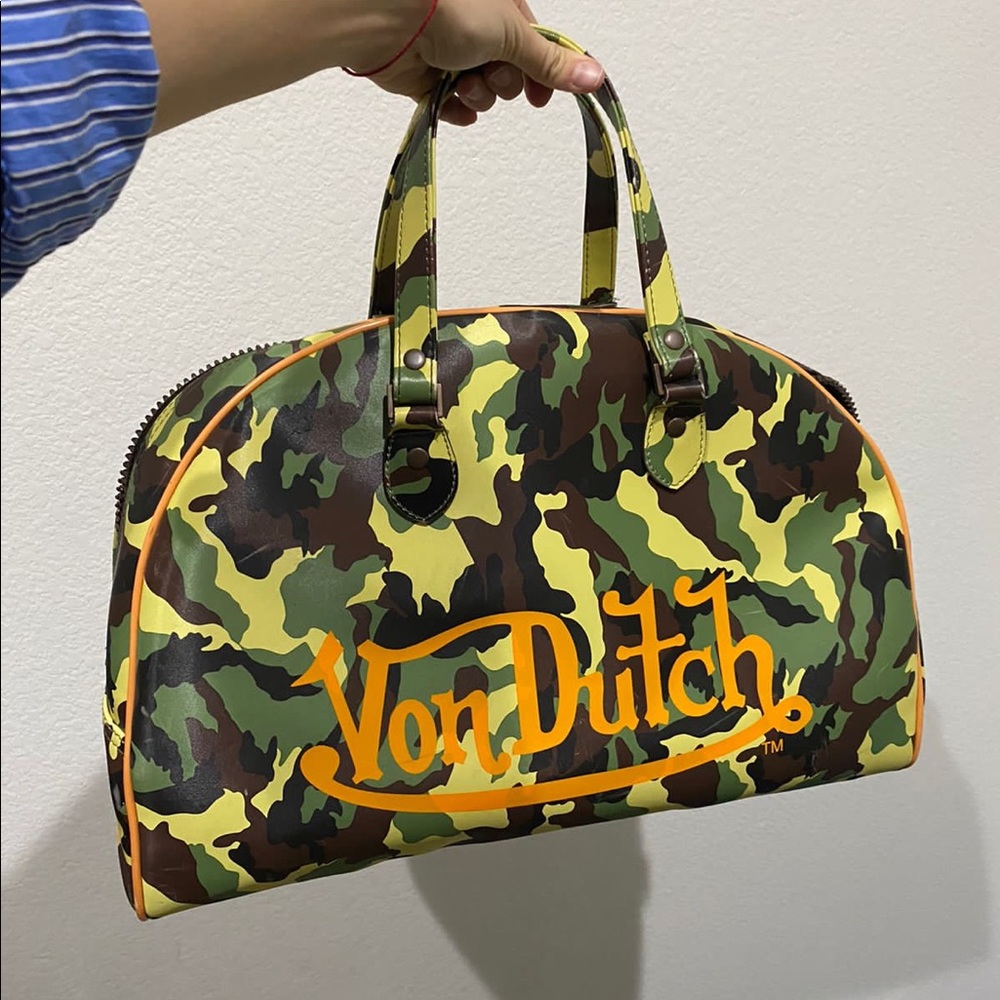 VINTAGE VON DUTCH TOTE STYLE BAG